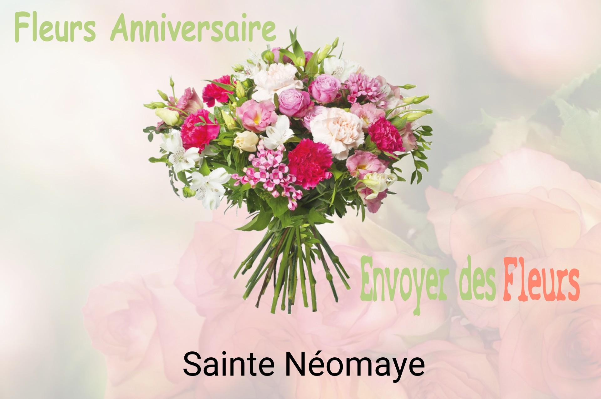 Bouquet de fleurs d’anniversaire livré à Sainte-Néomaye